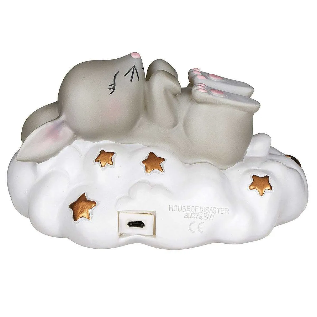 Led Rechargeable Rabbit On A Cloud Mini Lamp>House Of Disaster Sale