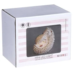 Led Rechargeable Hedgehog And Baby Mini Lamp><noscript><img width=