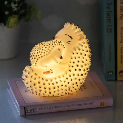 Led Rechargeable Hedgehog And Baby Mini Lamp><noscript><img width=