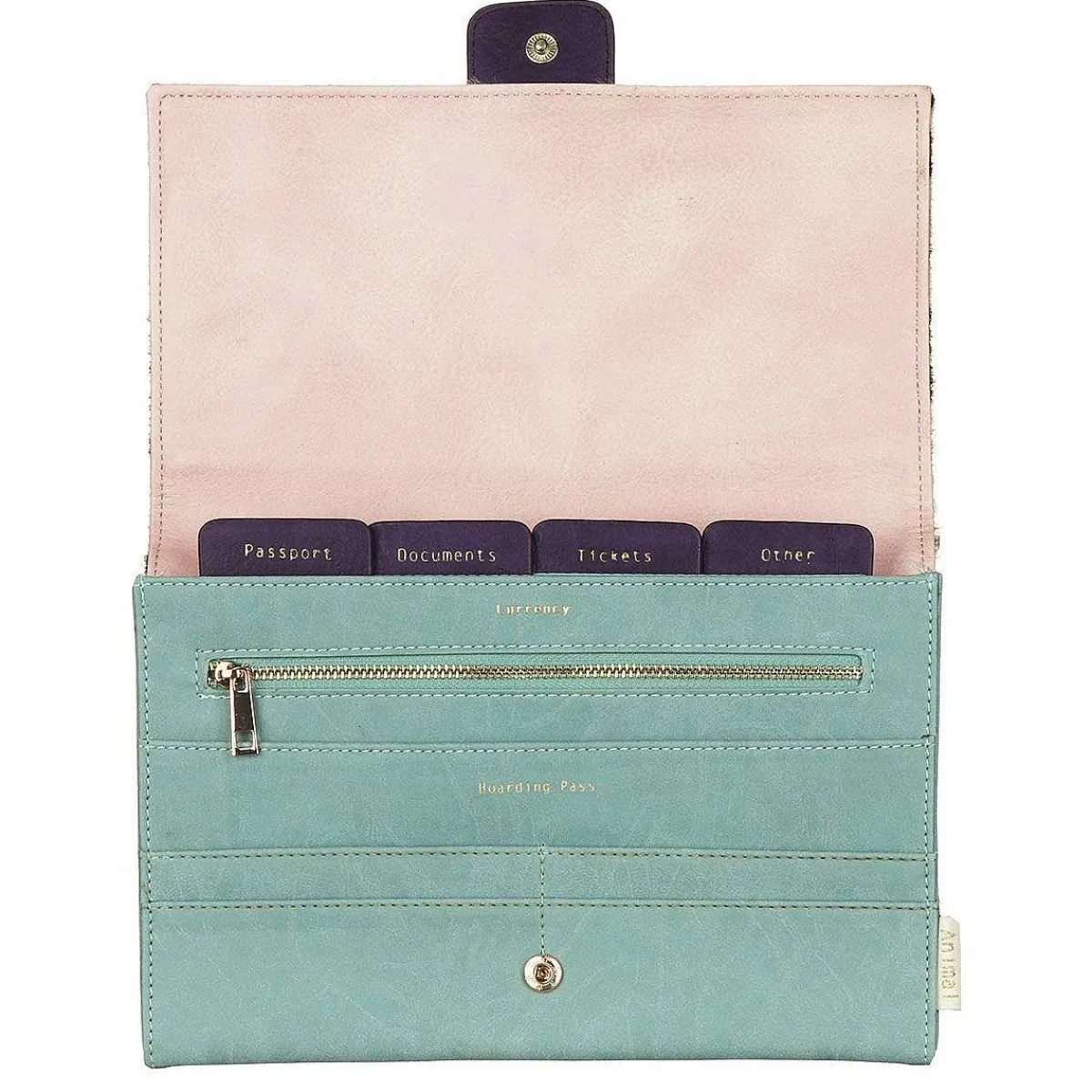 Leopard Animal Print Travel Wallet>House Of Disaster Clearance