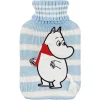 Moomin Blue Stripey Moomintroll Hot Water Bottle>House Of Disaster Best Sale