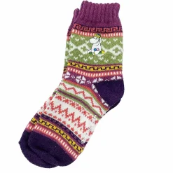Moomin Fair Isle Snorkmaiden Socks><noscript><img width=