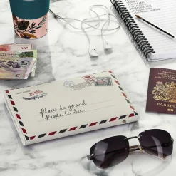 Paper Plane Envelope Travel Wallet><noscript><img width=