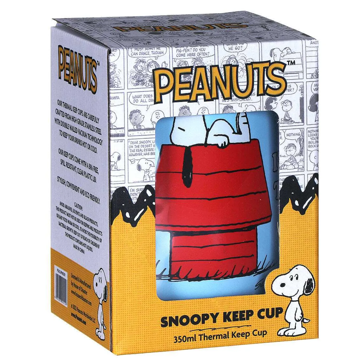 Peanuts 'I'M Allergic To Mondays' Travel Tumbler>House Of Disaster Cheap