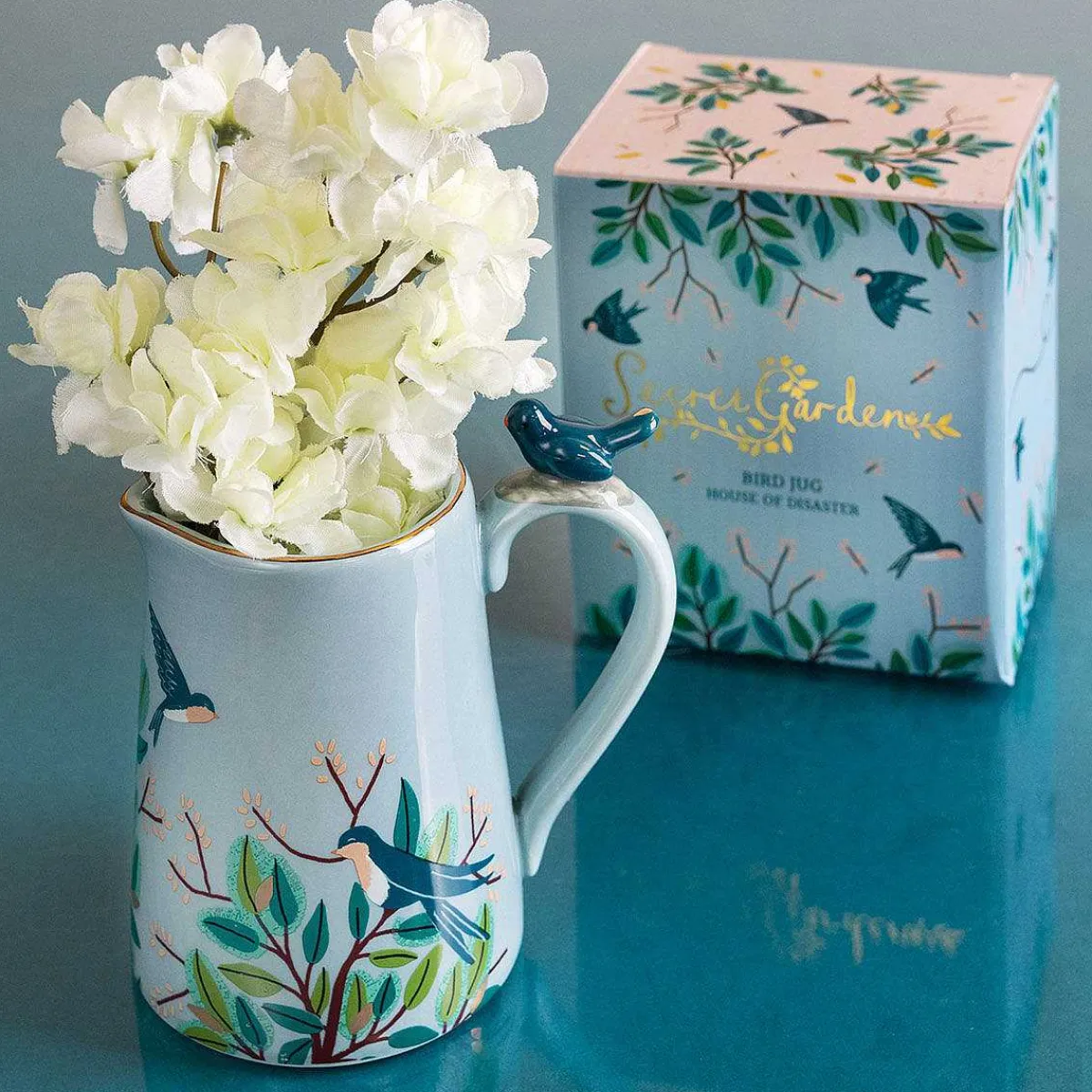 Secret Garden Bird Jug>House Of Disaster New