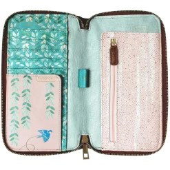 Secret Garden Bird Travel Wallet><noscript><img width=