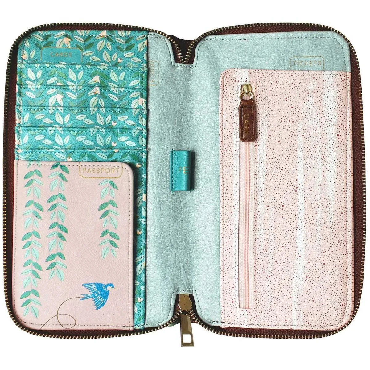 Secret Garden Bird Travel Wallet>House Of Disaster Cheap