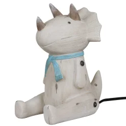 Wood Effect Sitting Triceratops Light><noscript><img width=