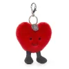 Amuseable Heart Bag Charm>Jellycat Clearance