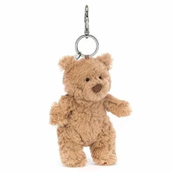 Bartholomew Bear Bag Charm>Jellycat Hot