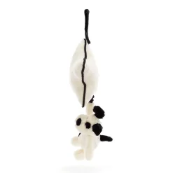 Bashful Black & Cream Puppy Musical Pull>Jellycat Store