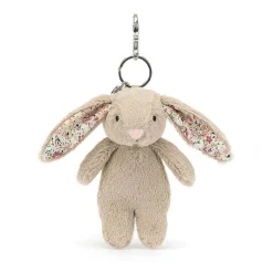 Blossom Beige Bunny Bag Charm><noscript><img width=
