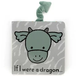 If I Were A Dragon Hardback Book>Jellycat Fashion