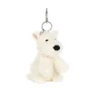 Munro Scottie Dog Bag Charm>Jellycat New