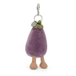 Vivacious Aubergine Bag Charm>Jellycat Best