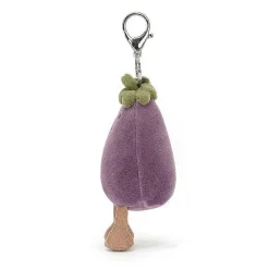 Vivacious Aubergine Bag Charm>Jellycat Best