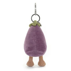 Vivacious Aubergine Bag Charm><noscript><img width=