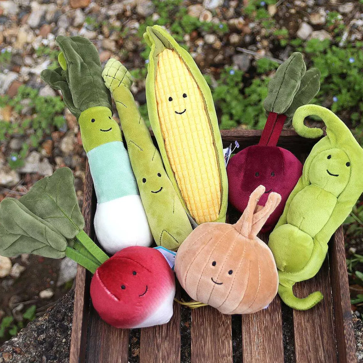 Vivacious Vegetable Pea>Jellycat New