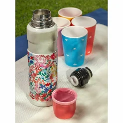 Floral Print Thermal Flask><noscript><img width=