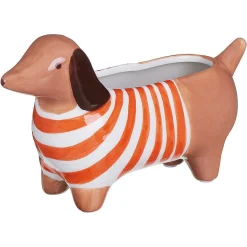The Bright Side Dachshund Plant Pot><noscript><img width=