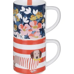 The Bright Side Set Of Two Stackable Mugs><noscript><img width=