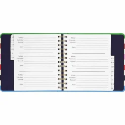 Adventure Stripe Password Book>Kate Spade New York Cheap