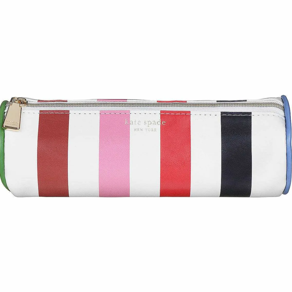 Adventure Stripe Filled Pencil Case>Kate Spade New York Shop