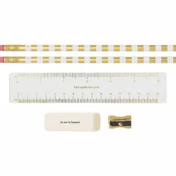 Brushstroke Hearts Filled Pencil Case>Kate Spade New York Cheap