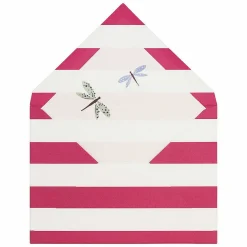 Dragonflies And Tulips Thank You Notecard Set><noscript><img width=