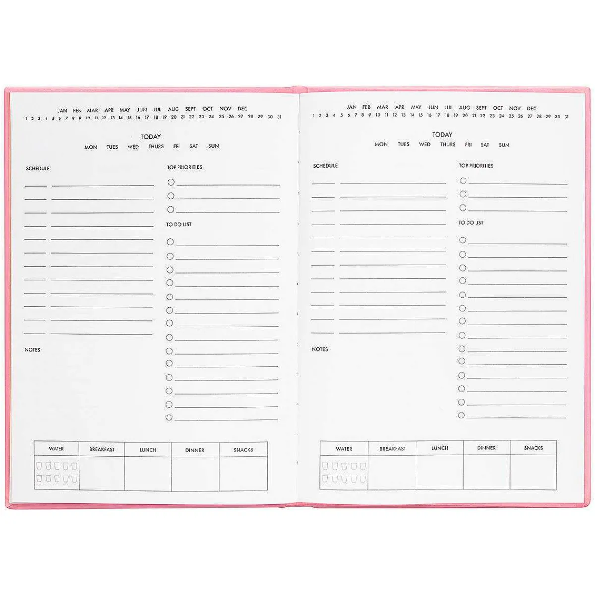 'Escape Plans' Daily To-Do Planner>Kate Spade New York Online
