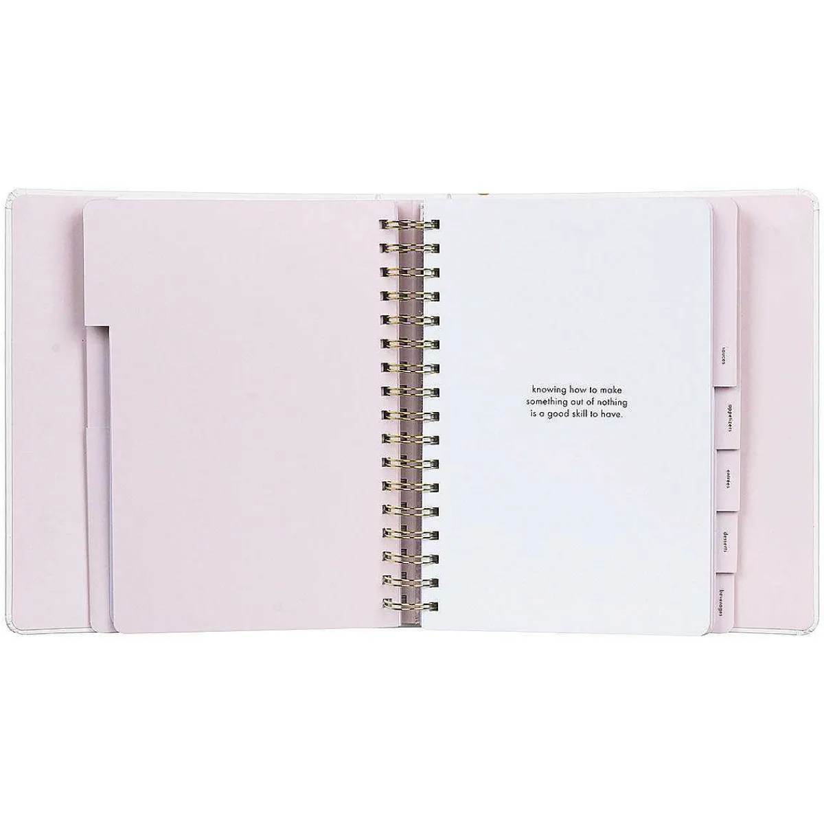 Gold Dot With Script Recipe Book>Kate Spade New York Cheap