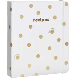 Gold Dot With Script Recipe Book><noscript><img width=