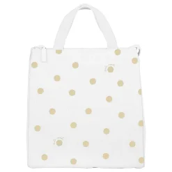 Gold Dot With Script Lunch Bag><noscript><img width=