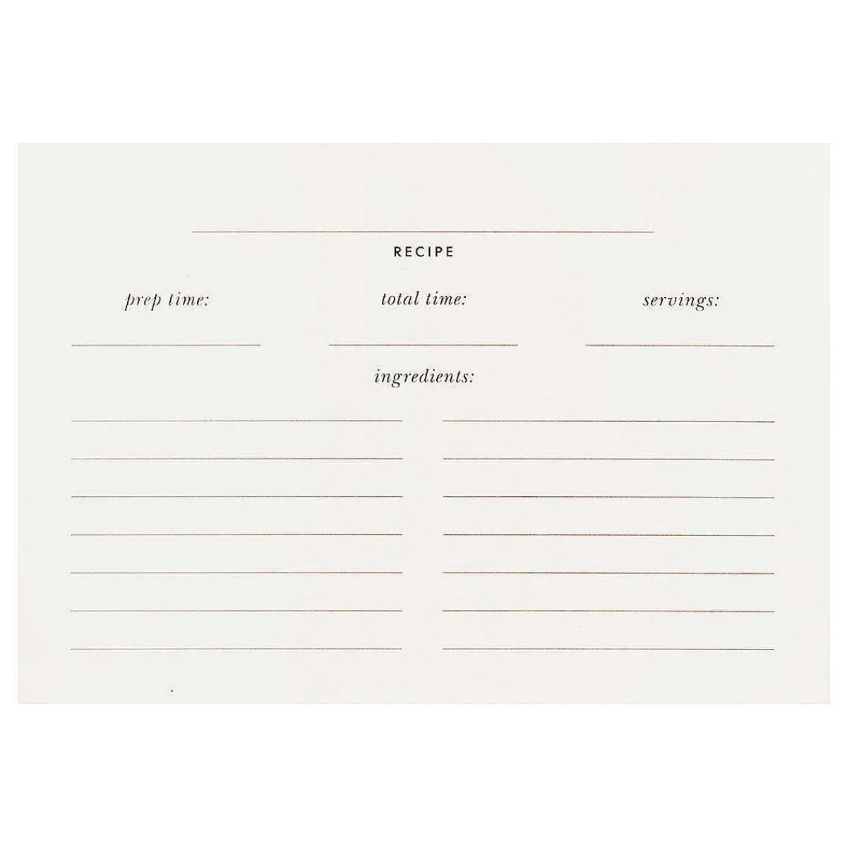 Gold Dot With Script Recipe Box>Kate Spade New York Store