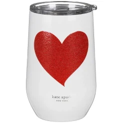 Hearts Stainless Steel Wine Tumbler>Kate Spade New York Clearance