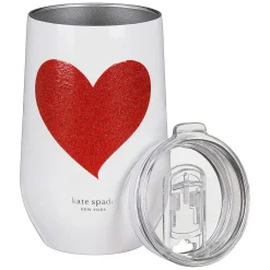 Hearts Stainless Steel Wine Tumbler>Kate Spade New York Clearance