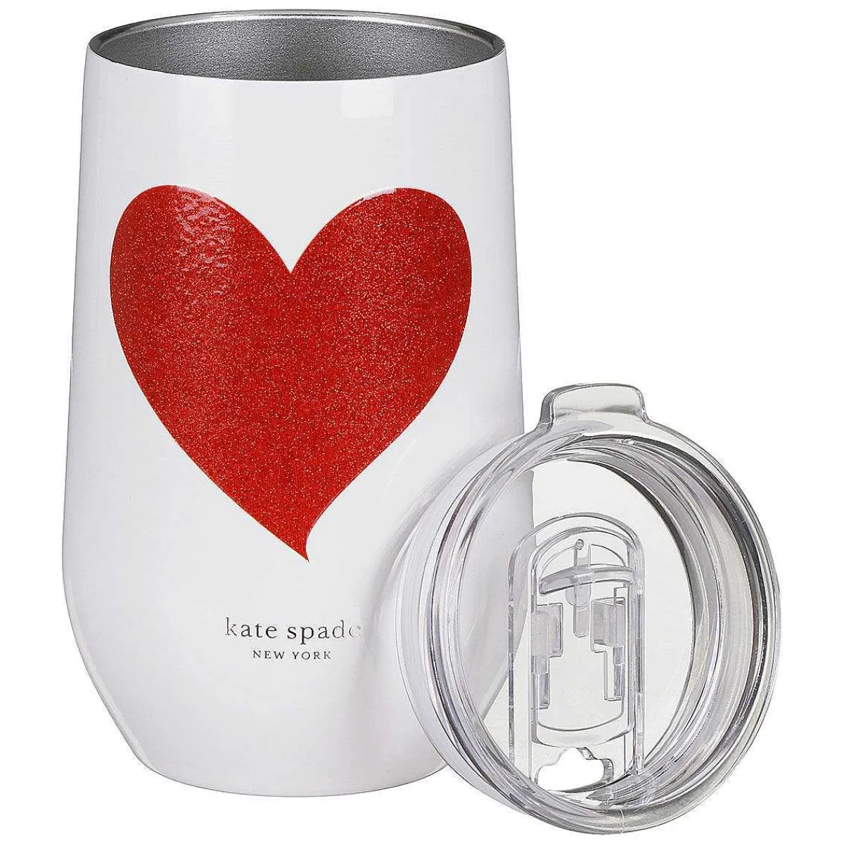 Hearts Stainless Steel Wine Tumbler>Kate Spade New York Clearance