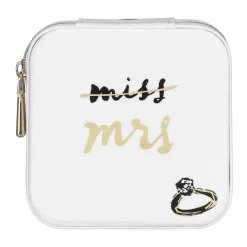 'Miss To Mrs' Bridal Travel Jewellery Organiser>Kate Spade New York Clearance