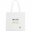 'Miss To Mrs' Bridal Canvas Book Tote>Kate Spade New York Store