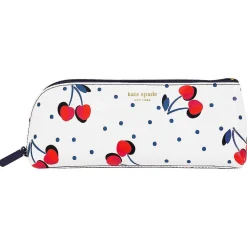Vintage Cherry Dot Filled Pencil Case>Kate Spade New York Shop
