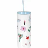 Wedding Cake Toss Acrylic Tumbler With Straw>Kate Spade New York Discount