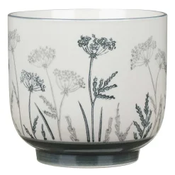 Cow Parsley Ceramic Plant Pot>Langs Shop