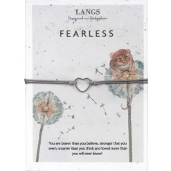 'Fearless' Bracelet & Plantable Seed Card><noscript><img width=