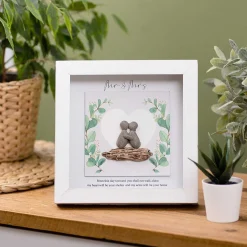 'Mr & Mrs' Wedding Day Pebble Wooden Plaque>Langs Online