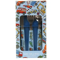 Leonardo's Little Stars Vehicles Cutlery Set>Leonardo's Little Stars Clearance