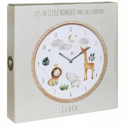 Little Moments Safari 30Cm Wall Clock>Temptation Gifts Cheap