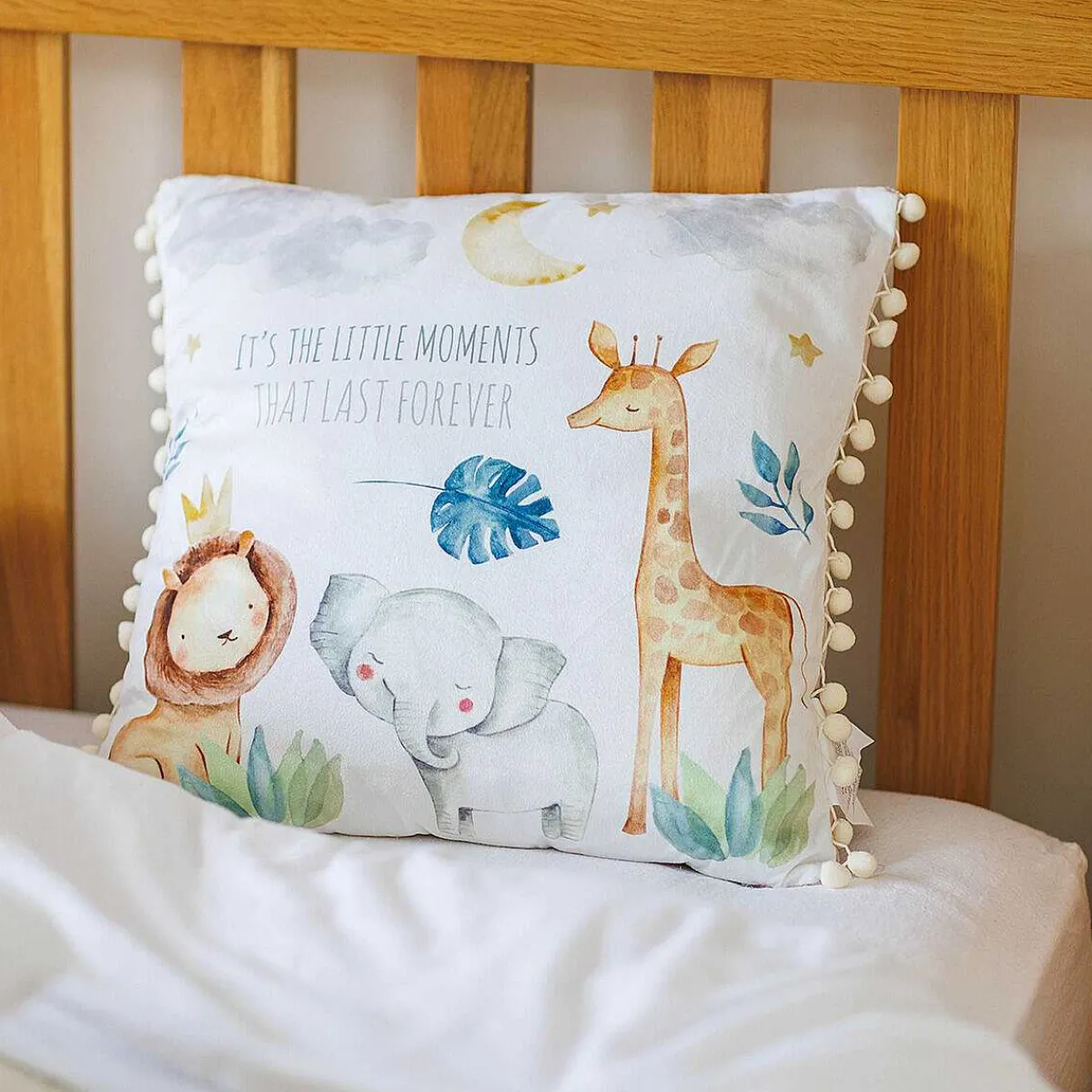 Little Moments Safari Cushion>Temptation Gifts Cheap