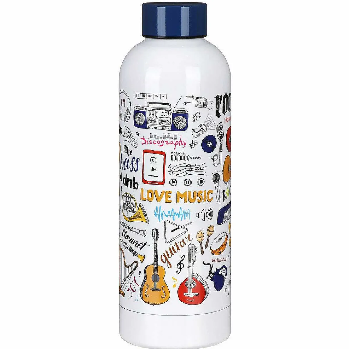 Love Music Water Bottle>Temptation Gifts Fashion