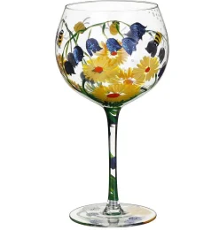 Bluebells & Dandelions Bees Gin Glass>Lynsey Johnstone Clearance