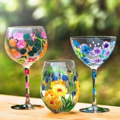 Cornflowers Stemless Glass><noscript><img width=